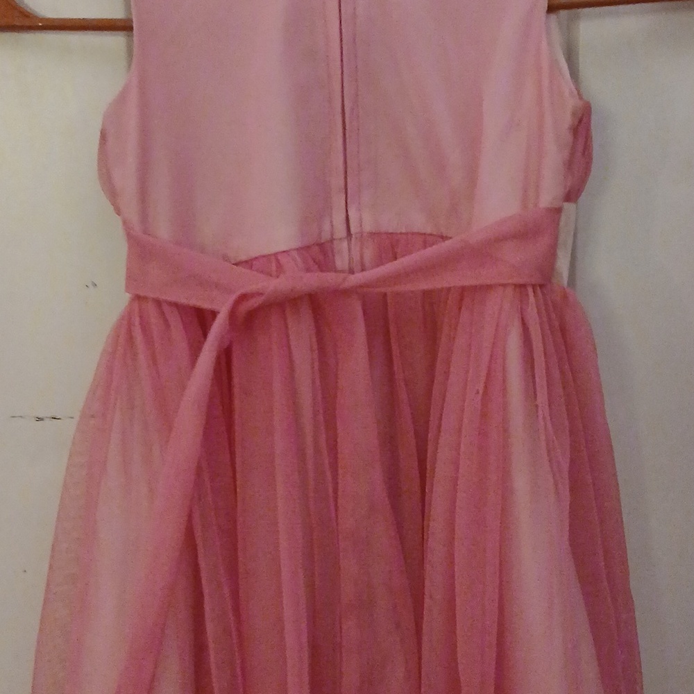 Bonnie Jean Size 2T Girls Blush Ivory Sequin Dress - Picture 4 of 6